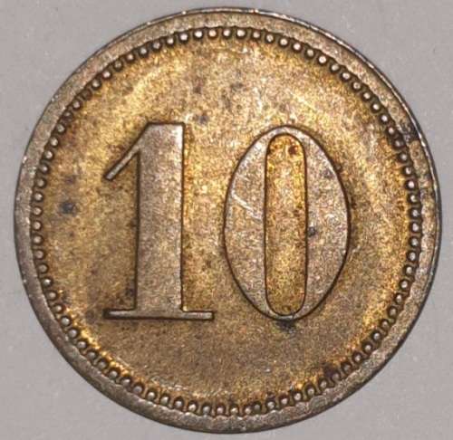 10 PFENNIG - GERMANY - WERTH-MARKE TOKEN 2